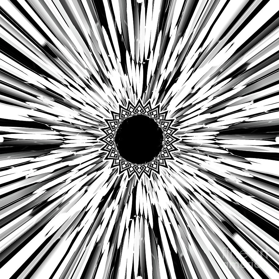 Black Hole Digital Art