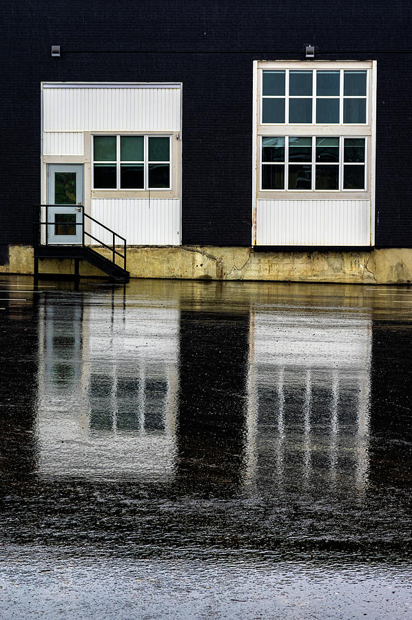 Architecture Photograph - Black Ice.... by Jeff Day