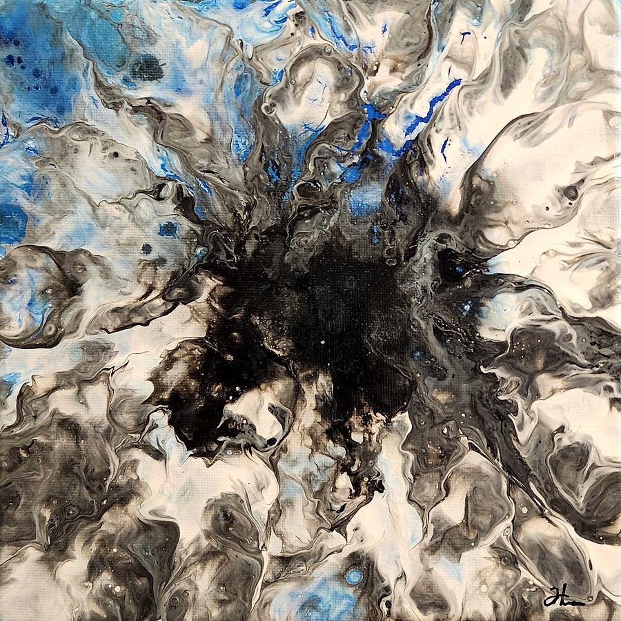 Black Ice Painting by Todd Hoover
