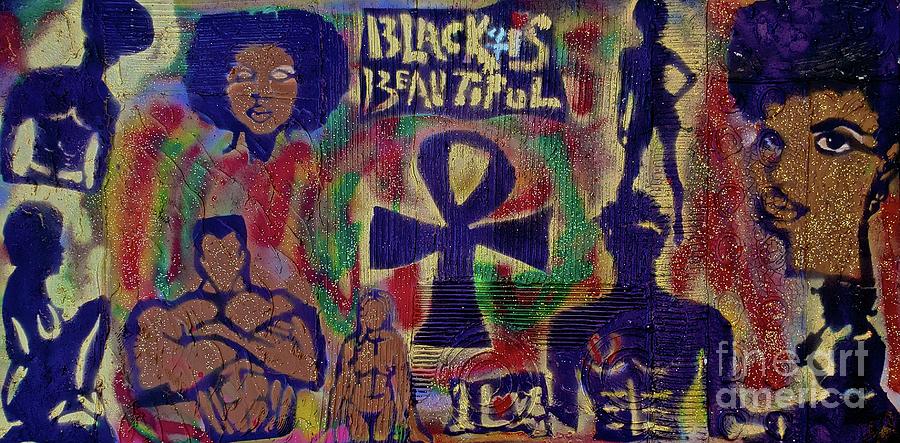 Black is Beyond Beautiful Painting by Tony B Conscious