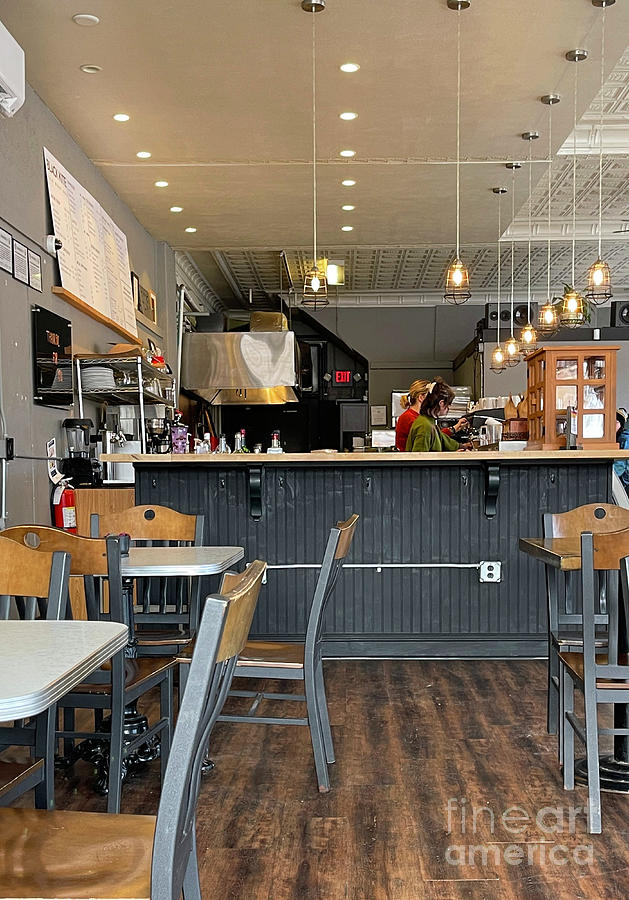 Black Kite Coffee Shop Toledo Ohio 4369 Photograph by Jack Schultz