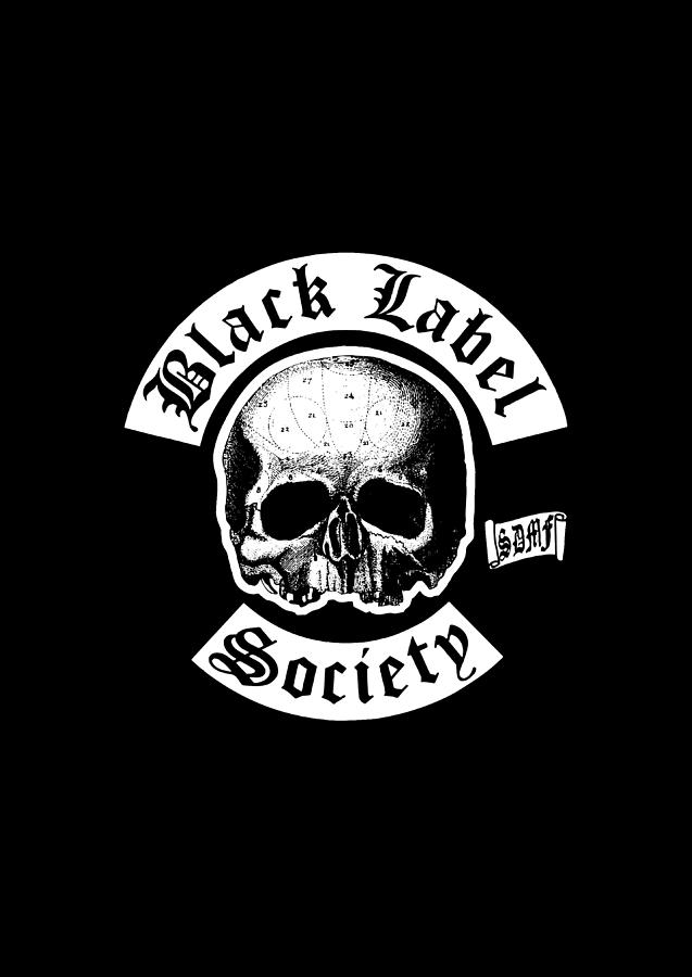 Black Label Society Logo Vs55 Digital Art by Viona Sudayat | Fine Art ...