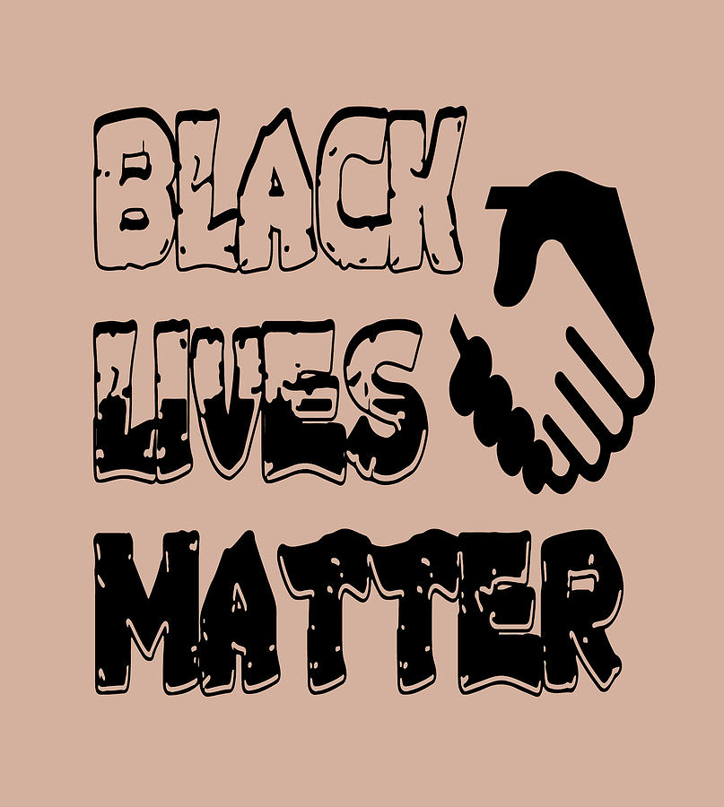 Rise Up Digital Art - Black Lives Matter, I Cant Breathe, We Rise Together, Black Pride, African American by Mounir Khalfouf