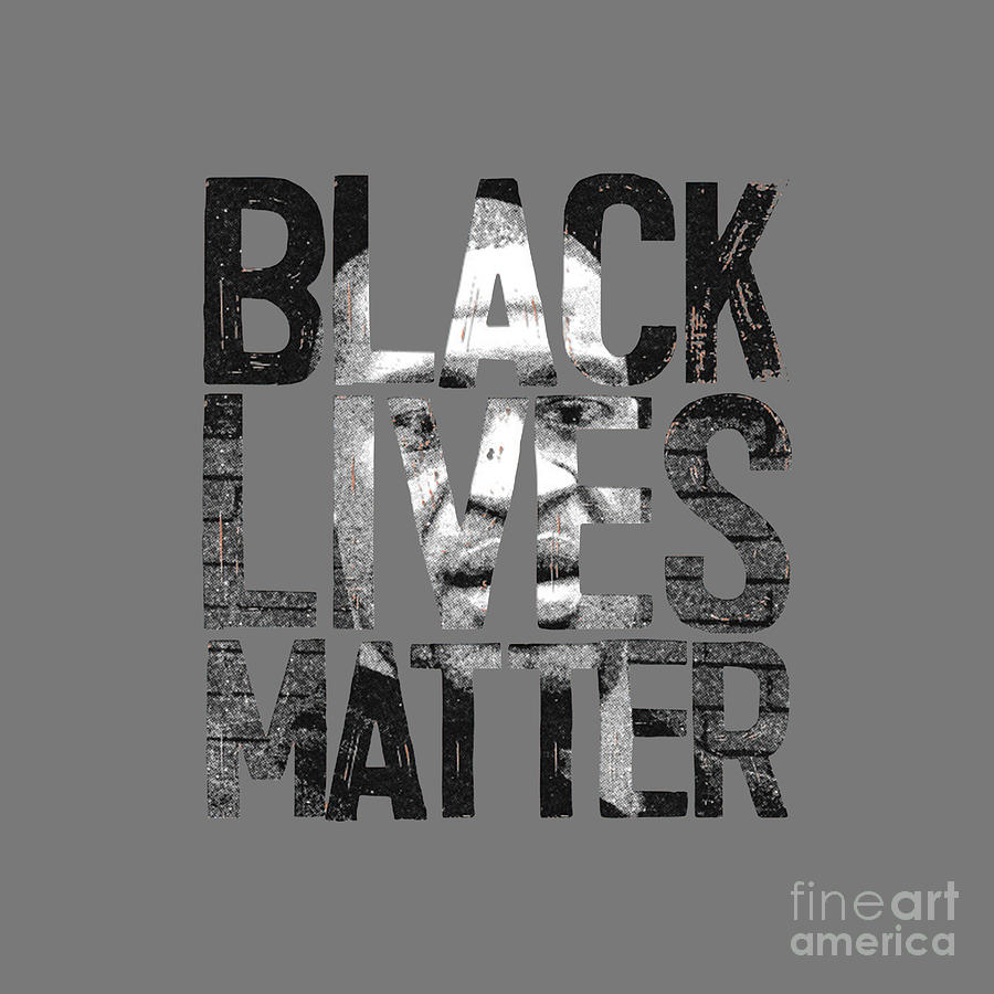 Black Lives Matter Drawing by Jane Yulianti - Pixels