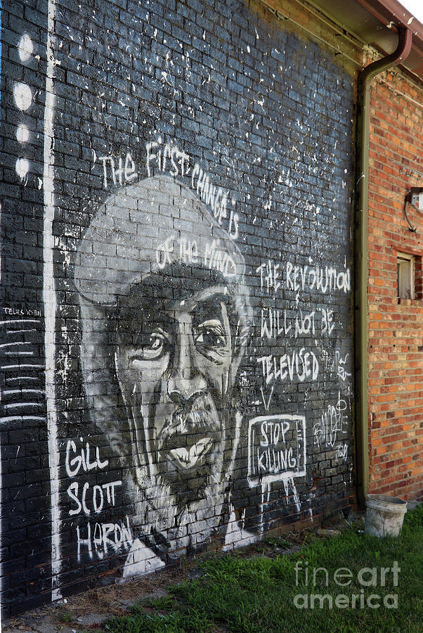 Black Lives Matter Mural Toledo Ohio  9891 Photograph