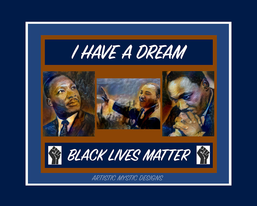 Black Lives Matter - R15W1  Digital Art by Artistic Mystic