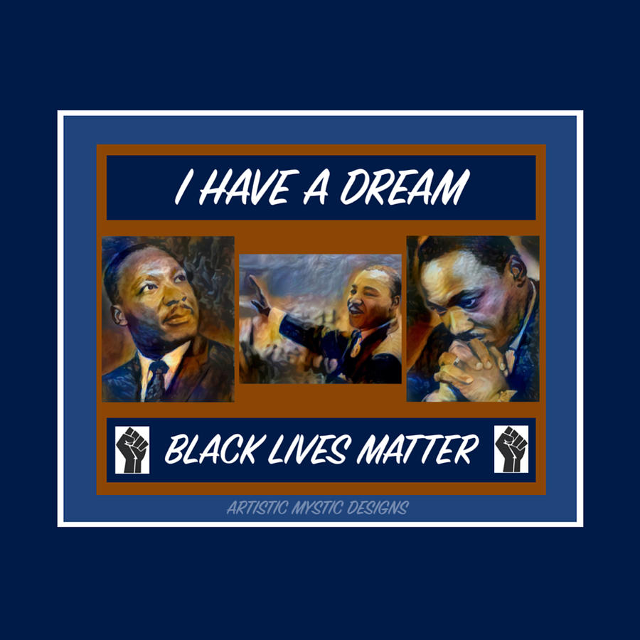Black Lives Matter - R15W1 Square Digital Art by Artistic Mystic