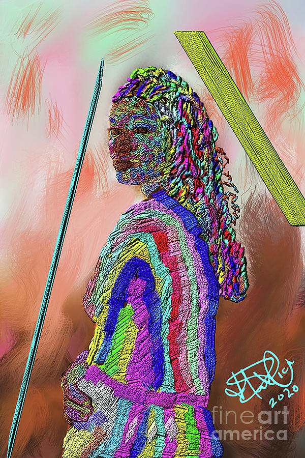 Black Magic Woman Digital Art by Donald Pavlica