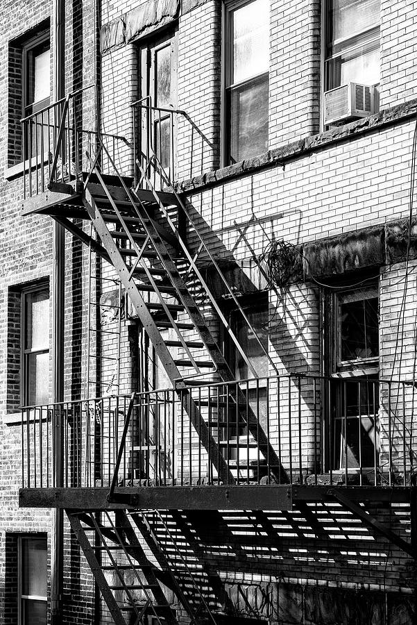 Black Manhattan Series - Black Stripes Photograph by Philippe HUGONNARD