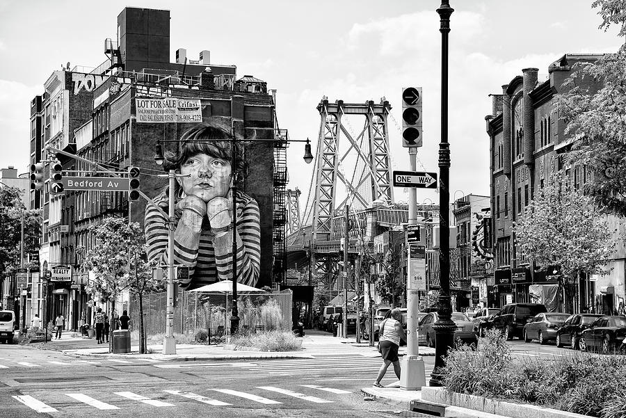 Black Manhattan Series - Brooklyn Photograph by Philippe HUGONNARD