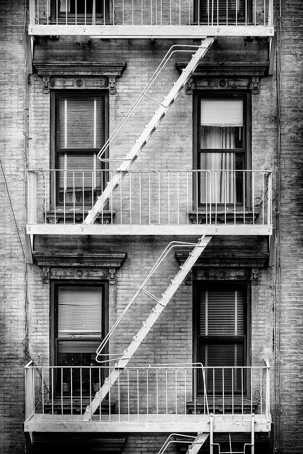 Black Manhattan Series - NY Facade Photograph by Philippe HUGONNARD ...