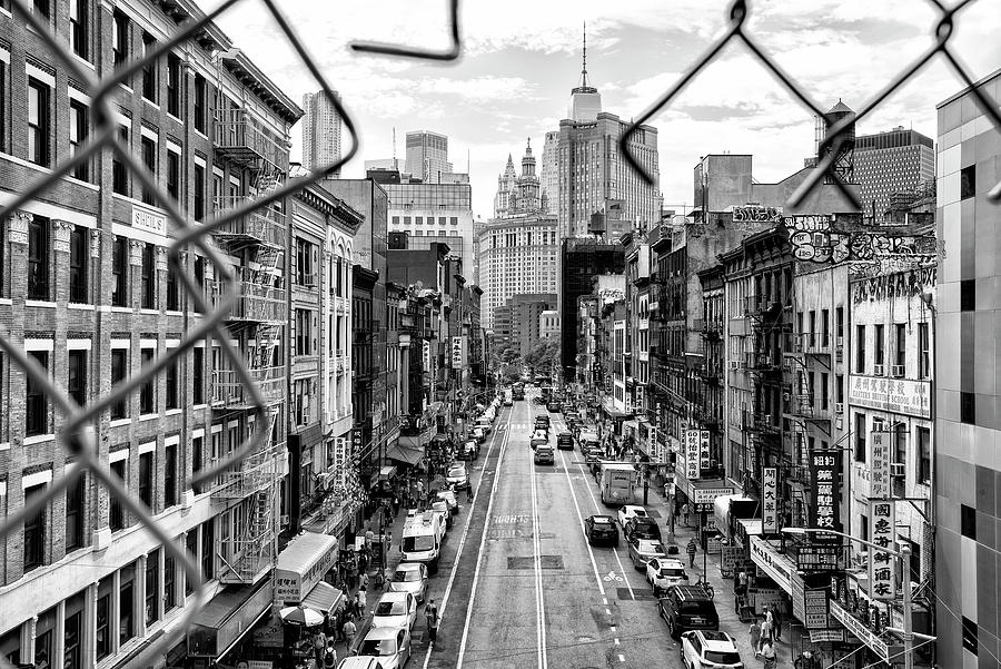 Black Manhattan Series - NYC Chinatown Photograph by Philippe HUGONNARD