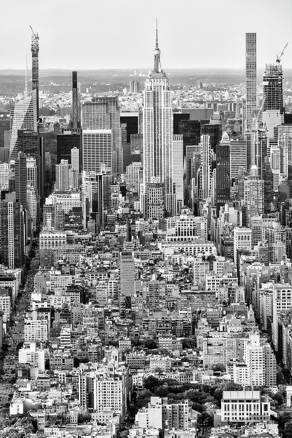 Black Manhattan Series - The Empire State Building Photograph by Philippe HUGONNARD