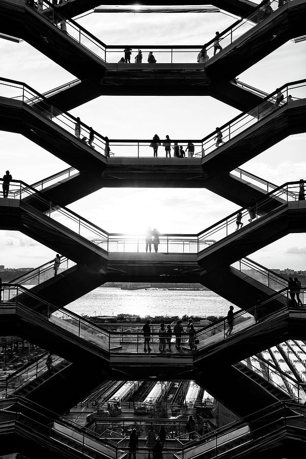 Black Manhattan Series - Vessel Shadows Photograph by Philippe HUGONNARD