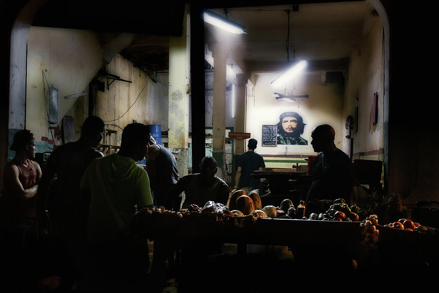 Black Market at night Photograph by Micah Offman
