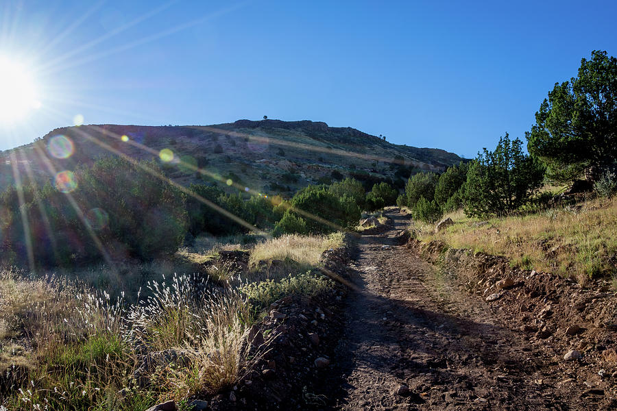 Bedazzled Photograph - Black Mesa Hike In Oklahoma by Debra Martz