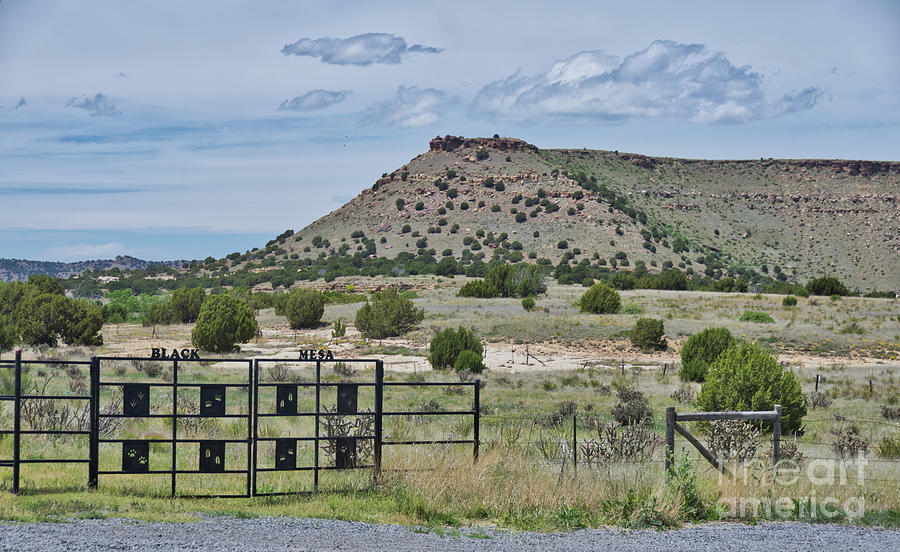 Black Mesa Oklahoma Photograph by Andrea Anderegg
