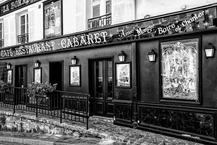 Black Montmartre Series - Cabaret Photograph by Philippe HUGONNARD