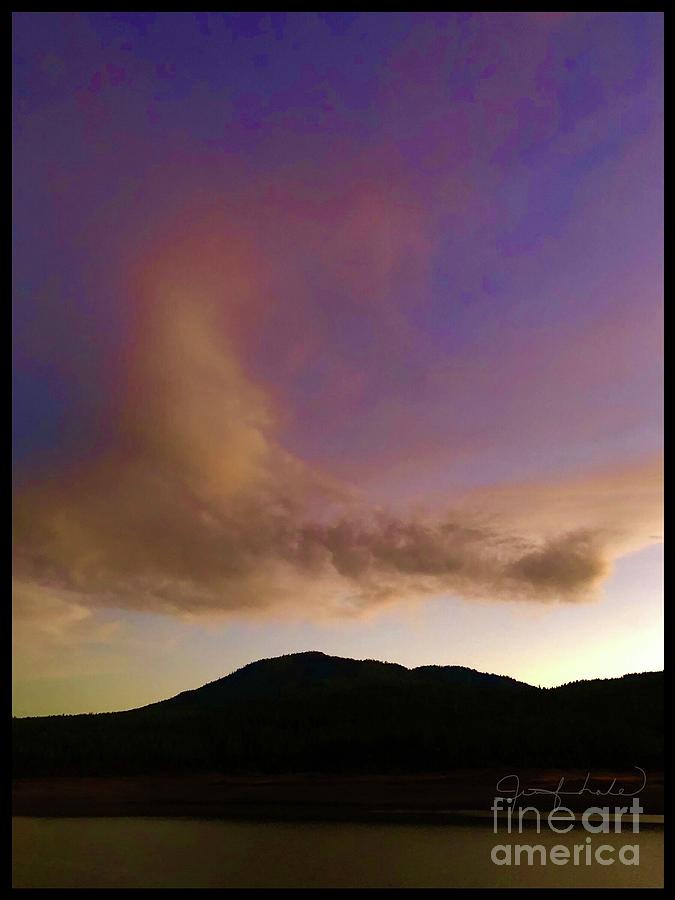 Black Mountain Sunset Photograph by Jennifer Lake
