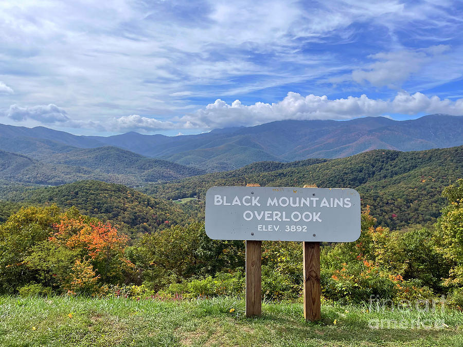 Black Mountains Overlook 5158 Photograph by Jack Schultz