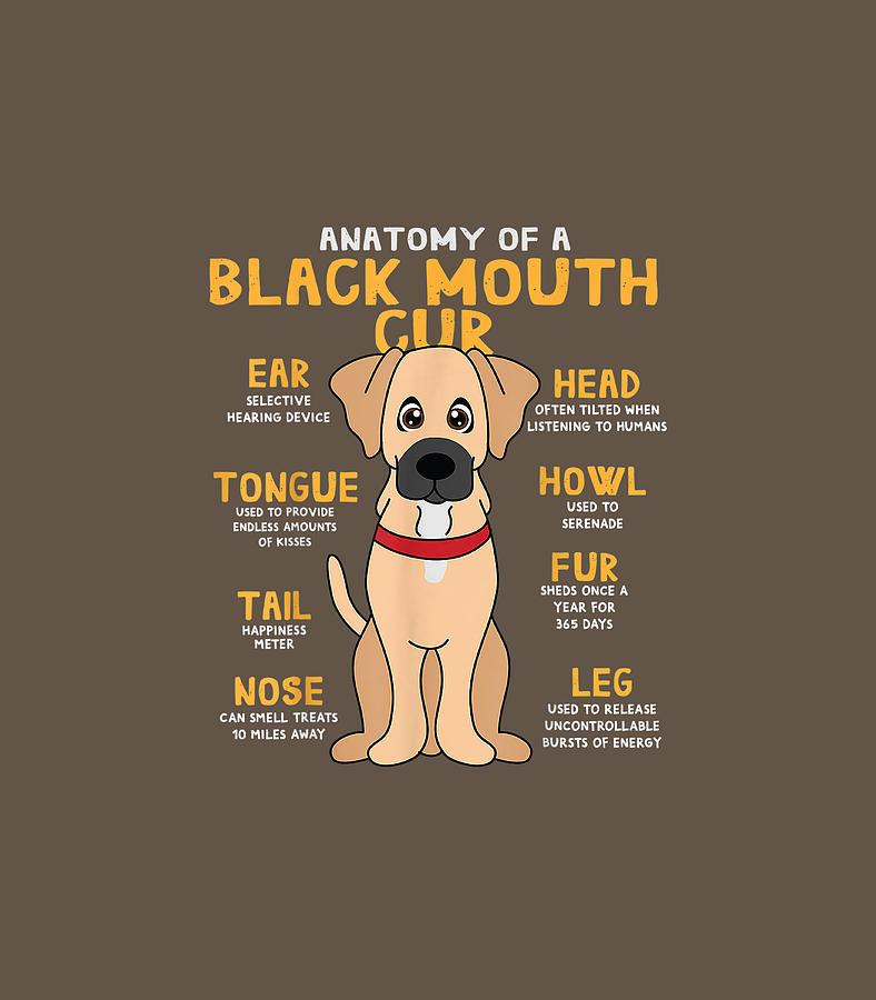 do black mouth curs have black tongues