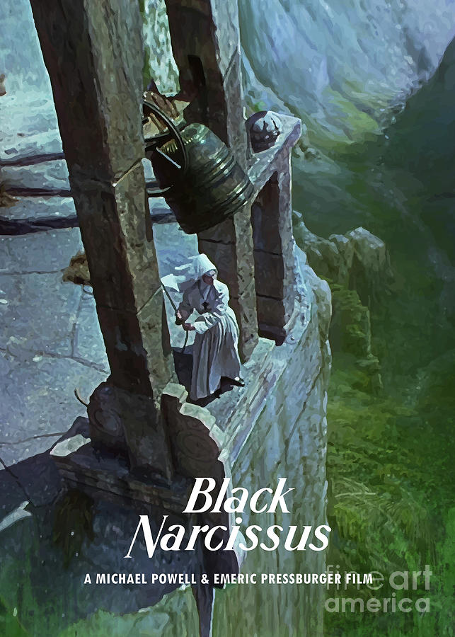 Movie Poster Digital Art - Black Narcissus by Bo Kev