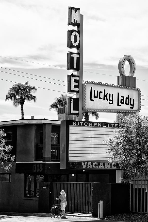 Black Nevada Series - Lucky Lady Photograph by Philippe HUGONNARD