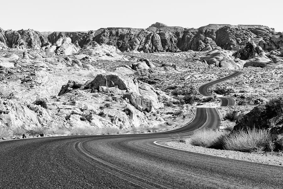 Black Nevada Series - Valley of Fire State Park Photograph by Philippe HUGONNARD