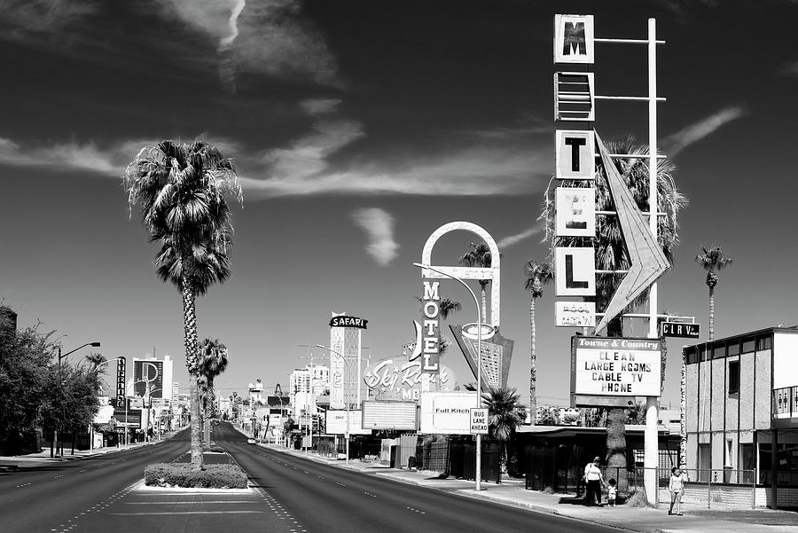 Black Nevada Series - Vintage Las Vegas Photograph by Philippe HUGONNARD