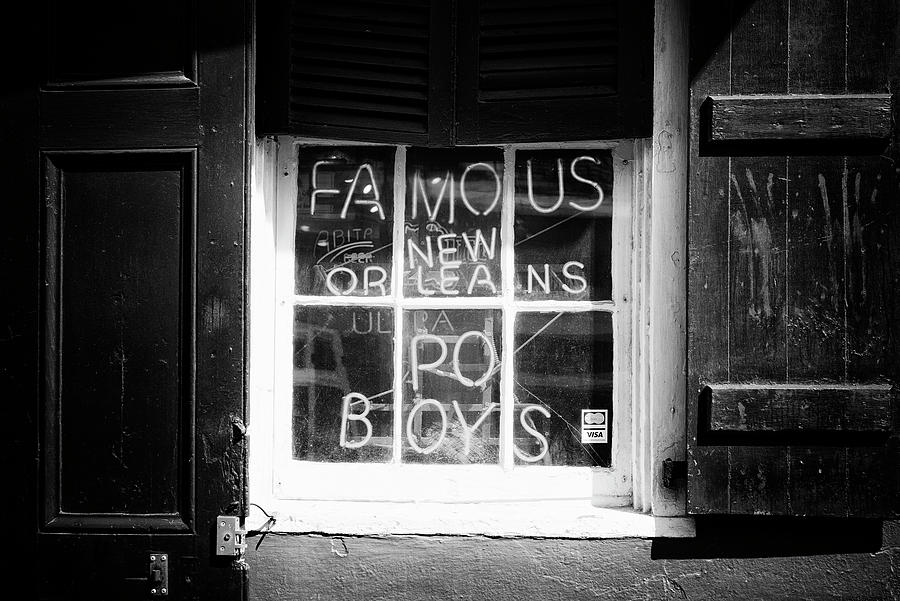 Black NOLA Series - Famous New Orleans Photograph by Philippe HUGONNARD