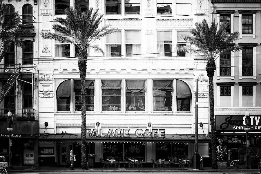 Black NOLA Series - Palace Cafe Photograph by Philippe HUGONNARD