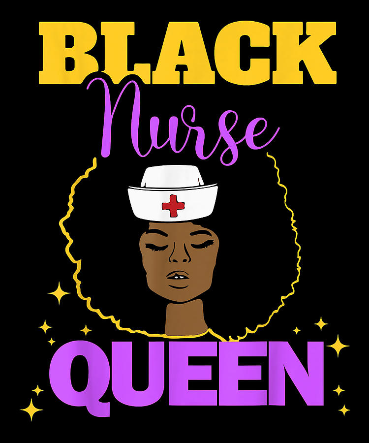 Black Nurse Queen Cool Digital Art by Zery Bart | Fine Art America