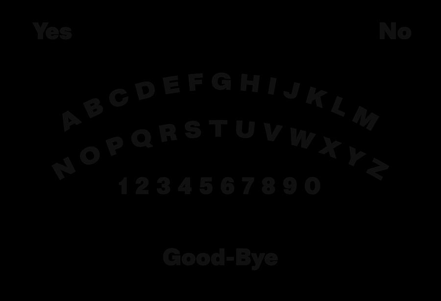 Black on Black Spiritboard by Ruth Moratz Black on Black Spiritboard by Ruth Moratz