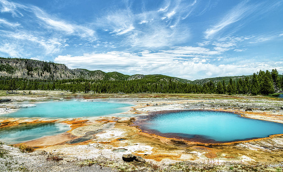Black Opal Diamond Pool Photograph by Jenware Photography - Pixels