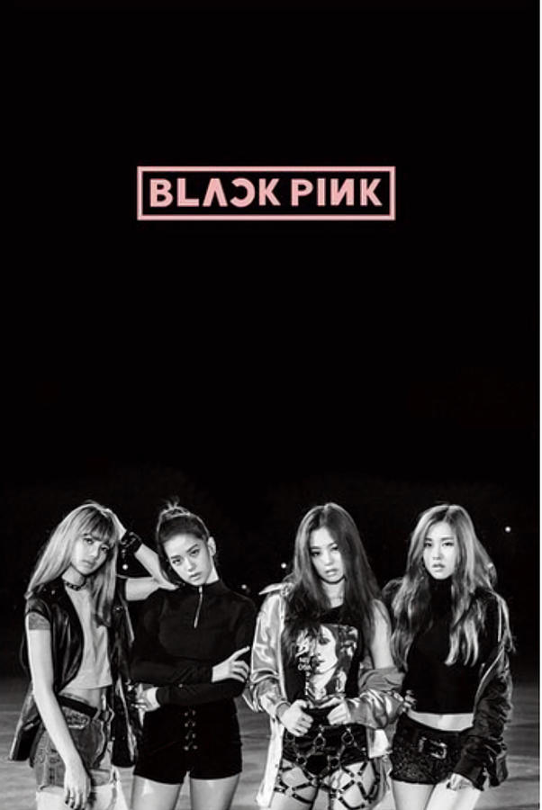 Black Pink Kpop vintage Painting by Evie Clarke | Pixels