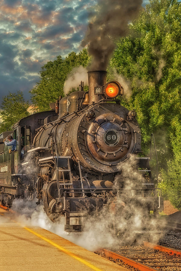 Black River 60 Locomotive Photograph by Susan Candelario