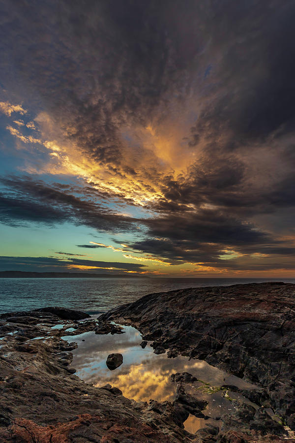 Black Rocks Sunrise Photograph by Robert Caddy