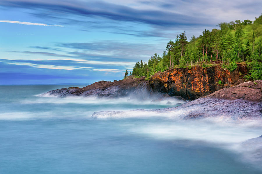 Black Rocks Photograph by Tim Trombley - Fine Art America