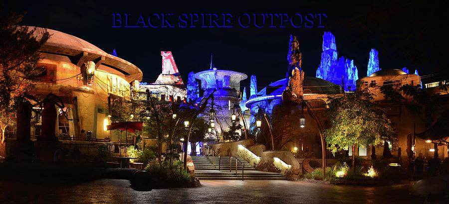 Black Spire outpost poster pano work A Photograph by David Lee Thompson