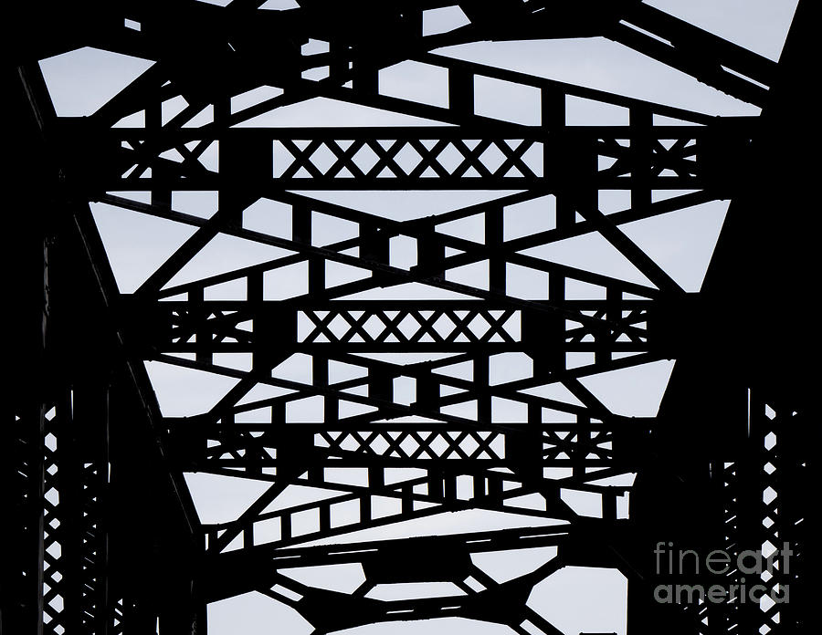 Black Structural Photograph by Bob Lentz - Fine Art America