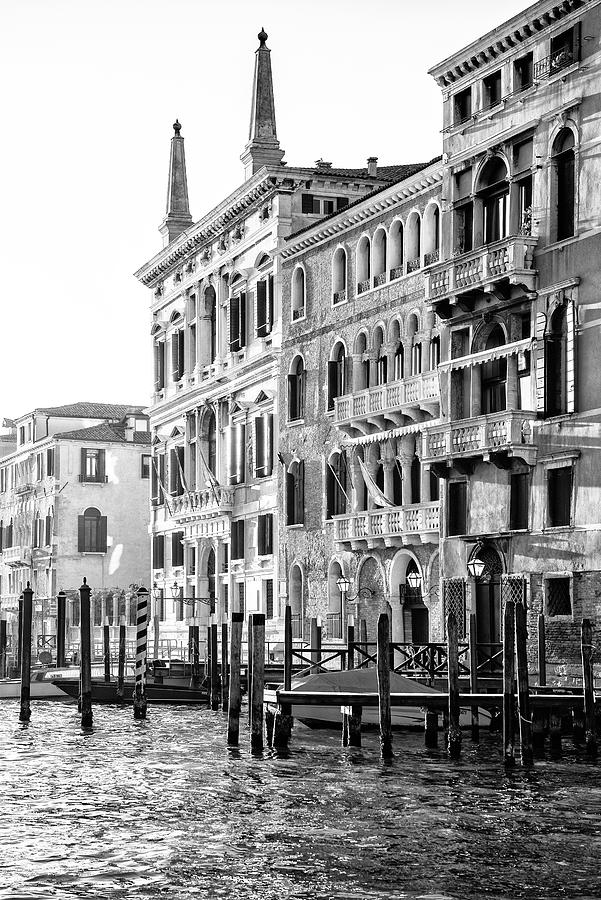 Black Venice - Architecture Renaissance Photograph by Philippe HUGONNARD