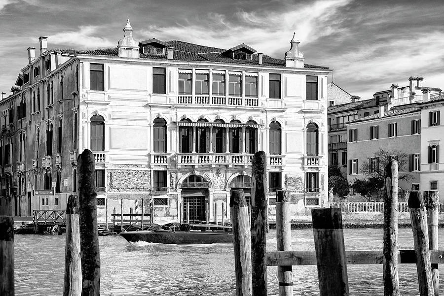 Black Venice - Venetian Architecture I Photograph by Philippe HUGONNARD