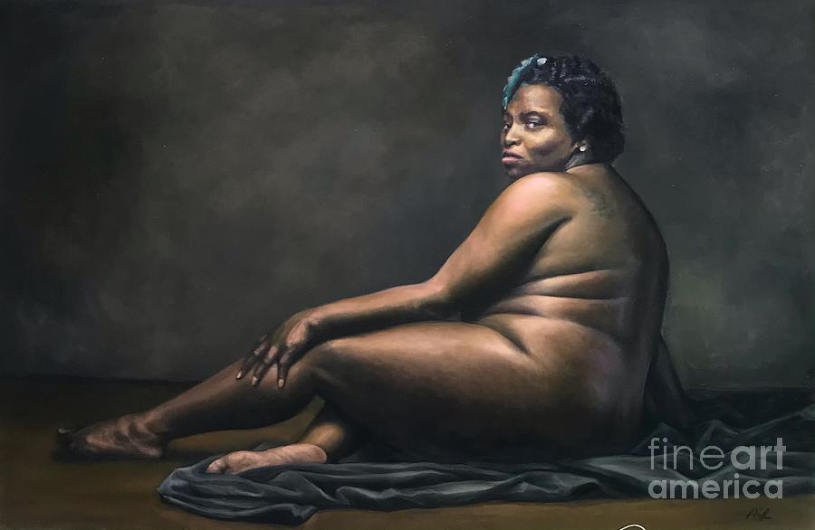 emmer bezorgdheid elf Black Venus Painting by Arif Jamil