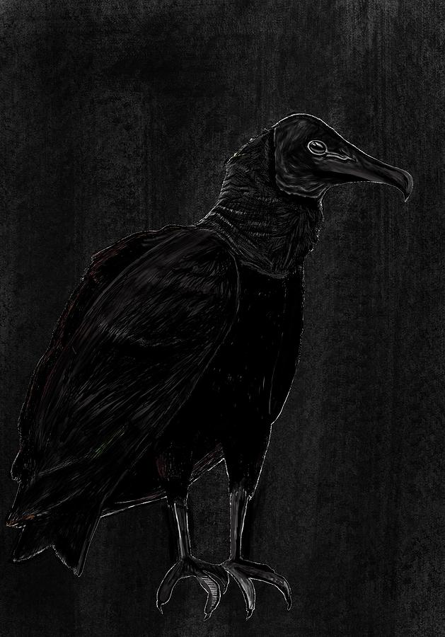 vulture painting