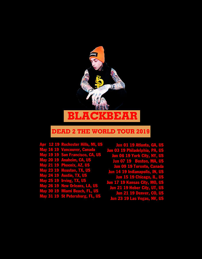 blackbear tour 2019