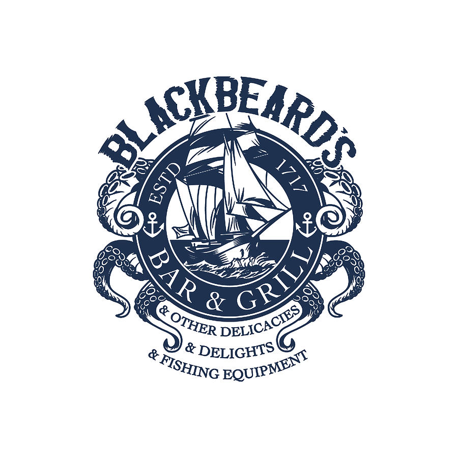 Blackbeard s Bar and Grill Painting by Blackbeard s Bar and Grill | Pixels