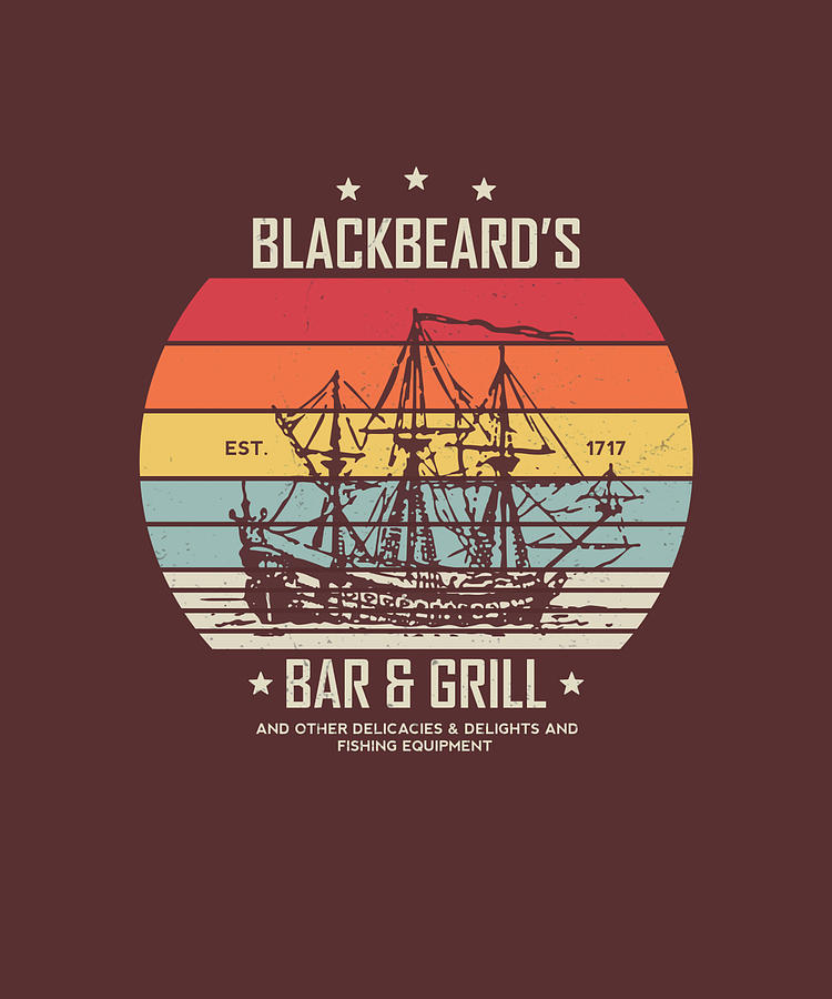 Blackbeards Bar And Grill Classic Painting By Grant Russell Fine Art   Blackbeards Bar And Grill Classic Grant Russell 