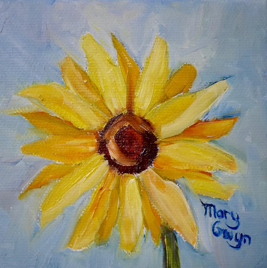 Blackeyed Susan Painting by Mary Gwyn Bowen