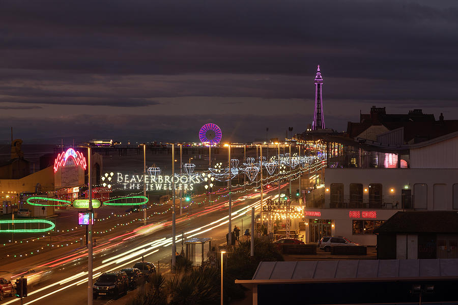 Blackpool Illuminations Digital Art by A Walk On The Wildside Pixels
