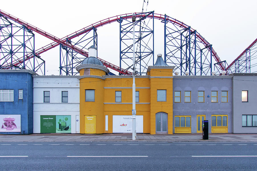 Blackpool Pleasure Beach Photograph by Stuart Allen